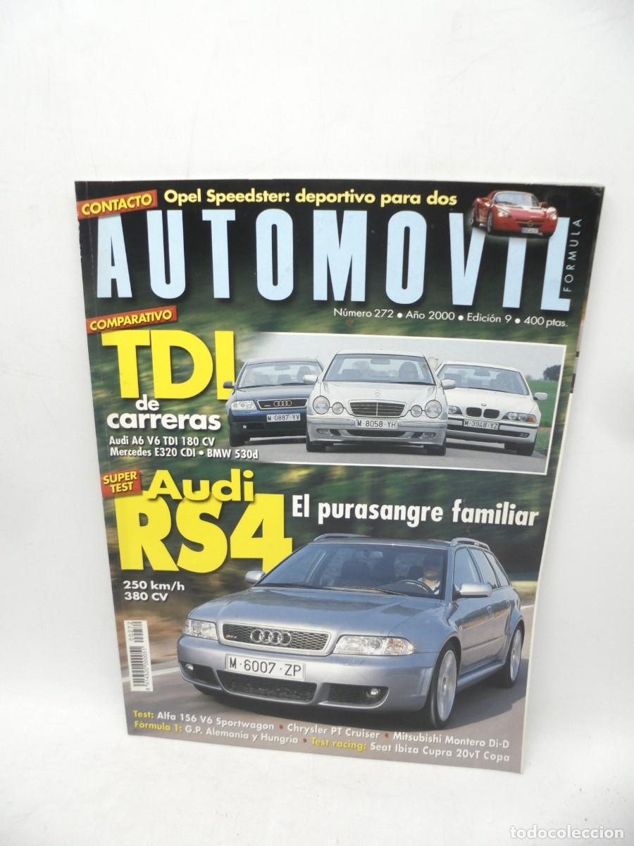Cars: AUTOM&Oacute;VIL. N&deg; 272. 2000. TDI DE CARRERAS. AUDI RS4, EL PURASANGRE FAMILIAR. ALFA 156 V6 SPORT.. LEER