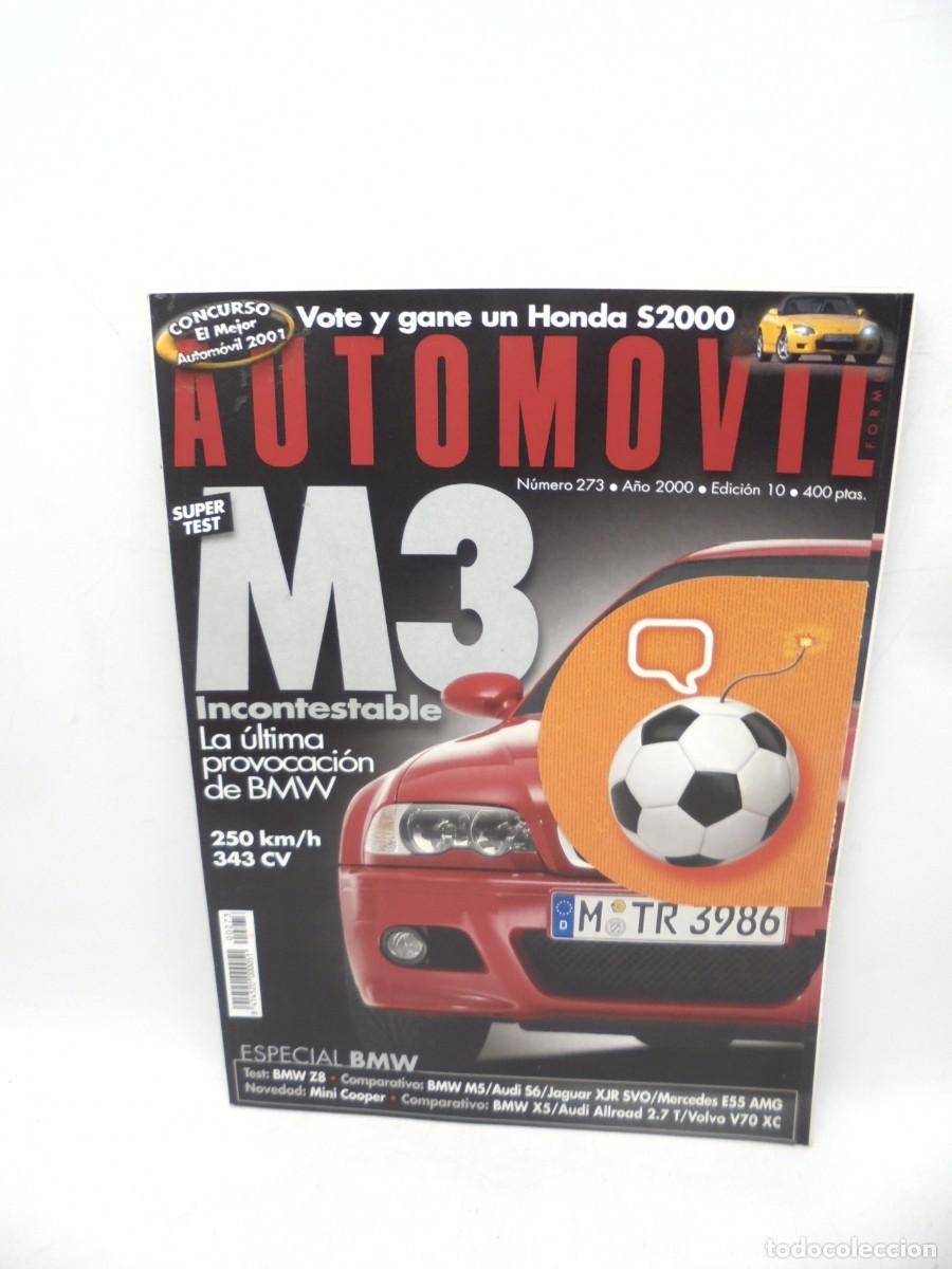 Cars: AUTOM&Oacute;VIL. N&deg; 273. 2000. LA ULTIMA PROVOCAION DE BMW. MERCEDES E55 AMG. MINI COOPER.. LEER