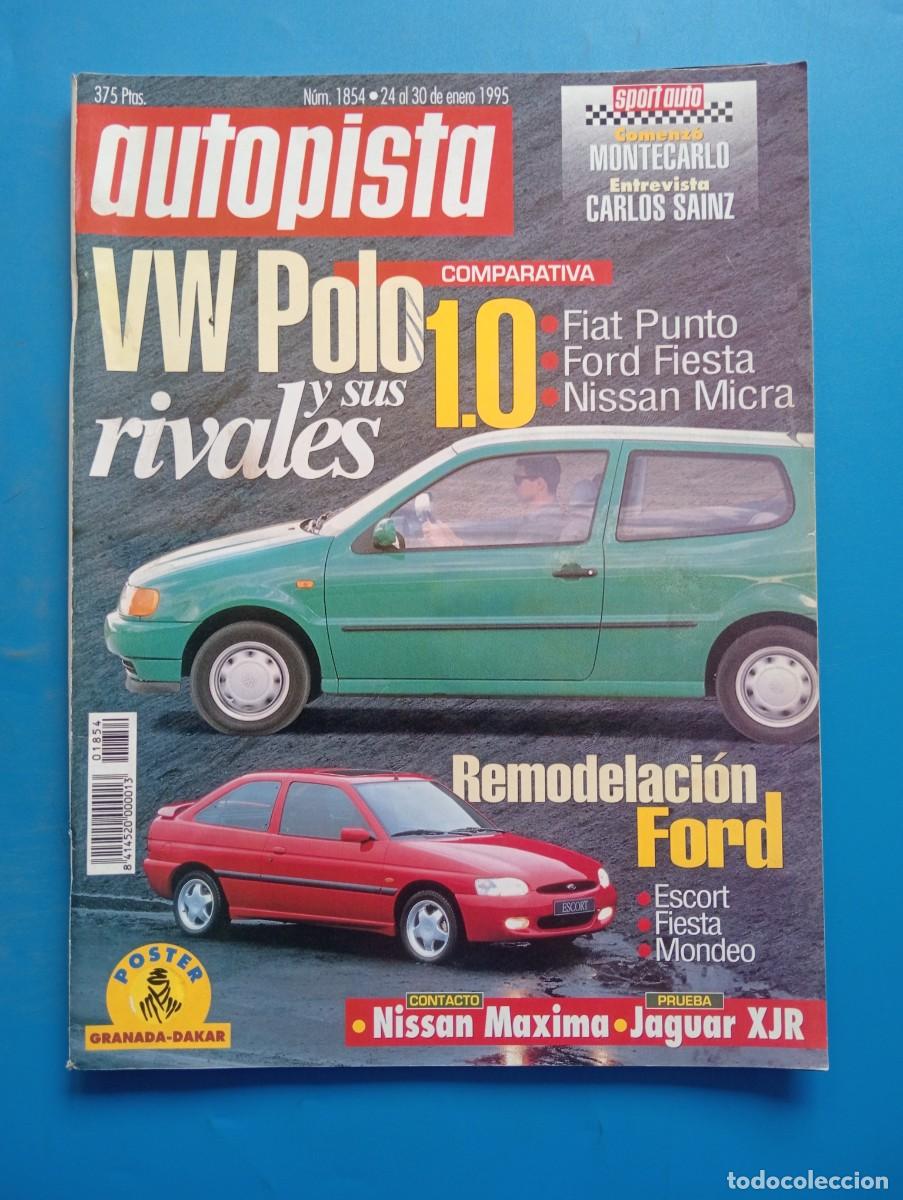 Voitures: AUTOPISTA. N&ordm; 1854. A&Ntilde;O 1995. PRUEBA: FORD MUSTANG 5.0 GT. REMODELACION GAMA FORD.. LEER