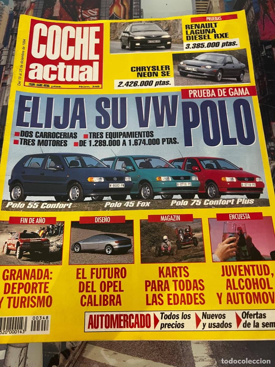Auto: COCHE ACTUAL. N&deg; 248. DICIEMBRE 1994. RENAULT LAFUNA DI&Eacute;SEL RXE. VW POLO 55 CONFORT. POLO 45 FOX.
