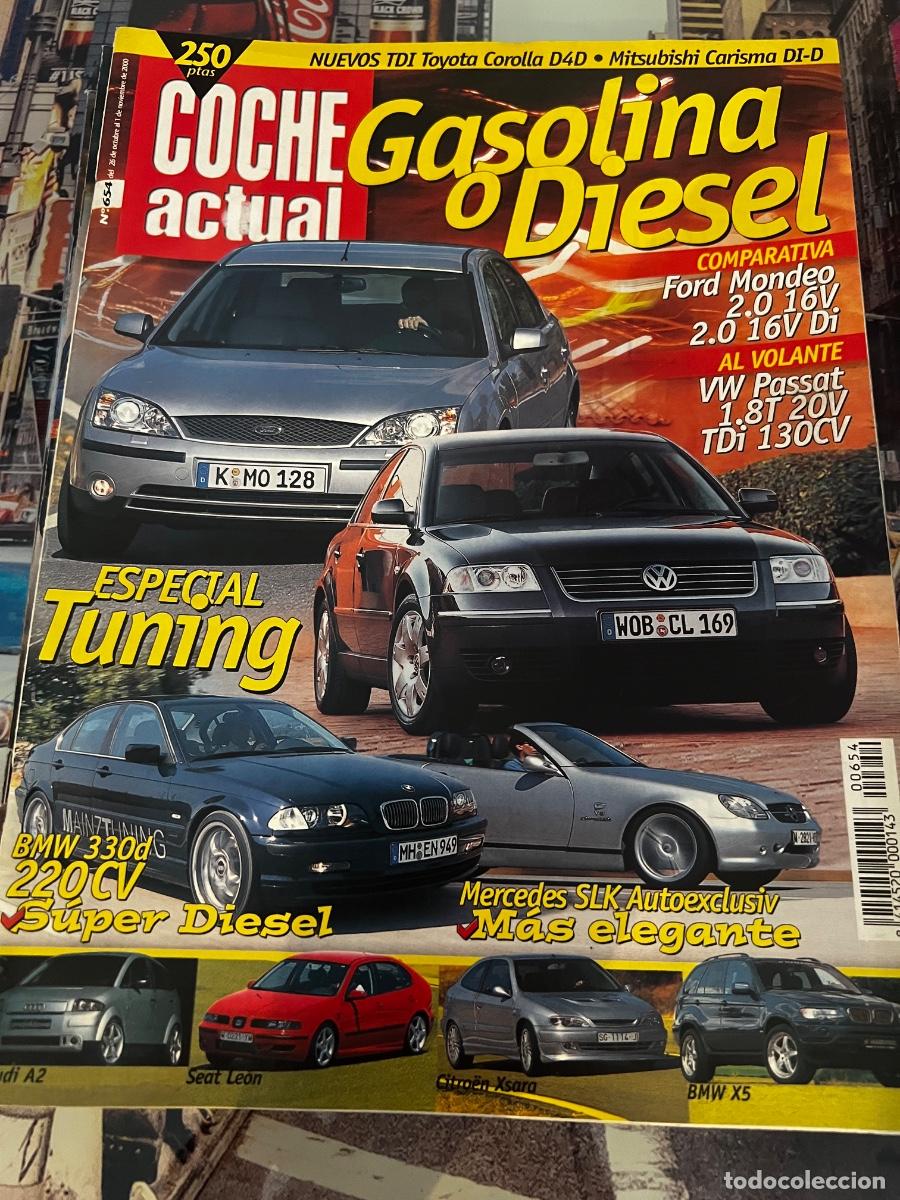 Autos: COCHE ACTUAL. N&deg; 654. NOVIEMBRE 2000. GASOLINA O DI&Eacute;SEL. FORD MONDEO 2.0 16 v. VW PASSAT 1.8T 20 V.