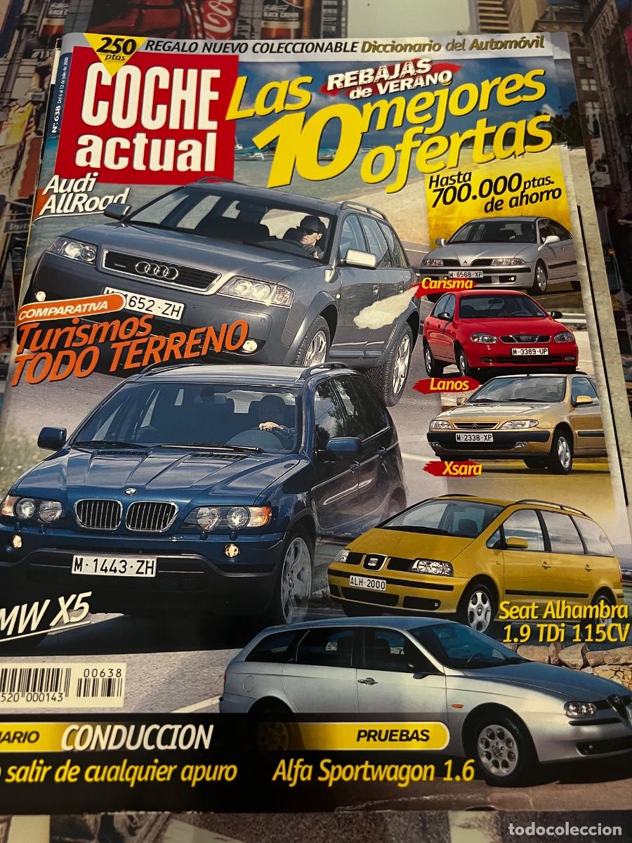 Cars: COCHE ACTUAL. N&deg; 638. JULIO 2000. AUDI ALLROAD. BMW X5. SEAT ALHAMBRA 1.9 TDI 115 CV.