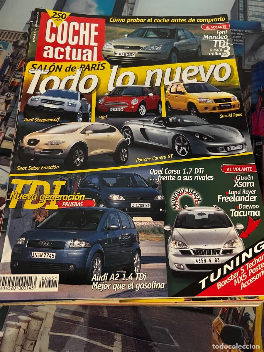 Cars: COCHE ACTUAL. N&deg; 651. OCTUBRE 2000. SAL&Oacute;N DE PARIS. FORD MONDEO TDI. AUDI STEPPENWOLF.