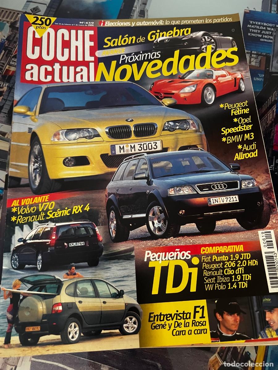 Cars: COCHE ACTUAL. N&deg; 619. MARZO 2000. SAL&Oacute;N DE GINEBRA. PEUGEOT FELINE. OPEL SPEEDSTER.