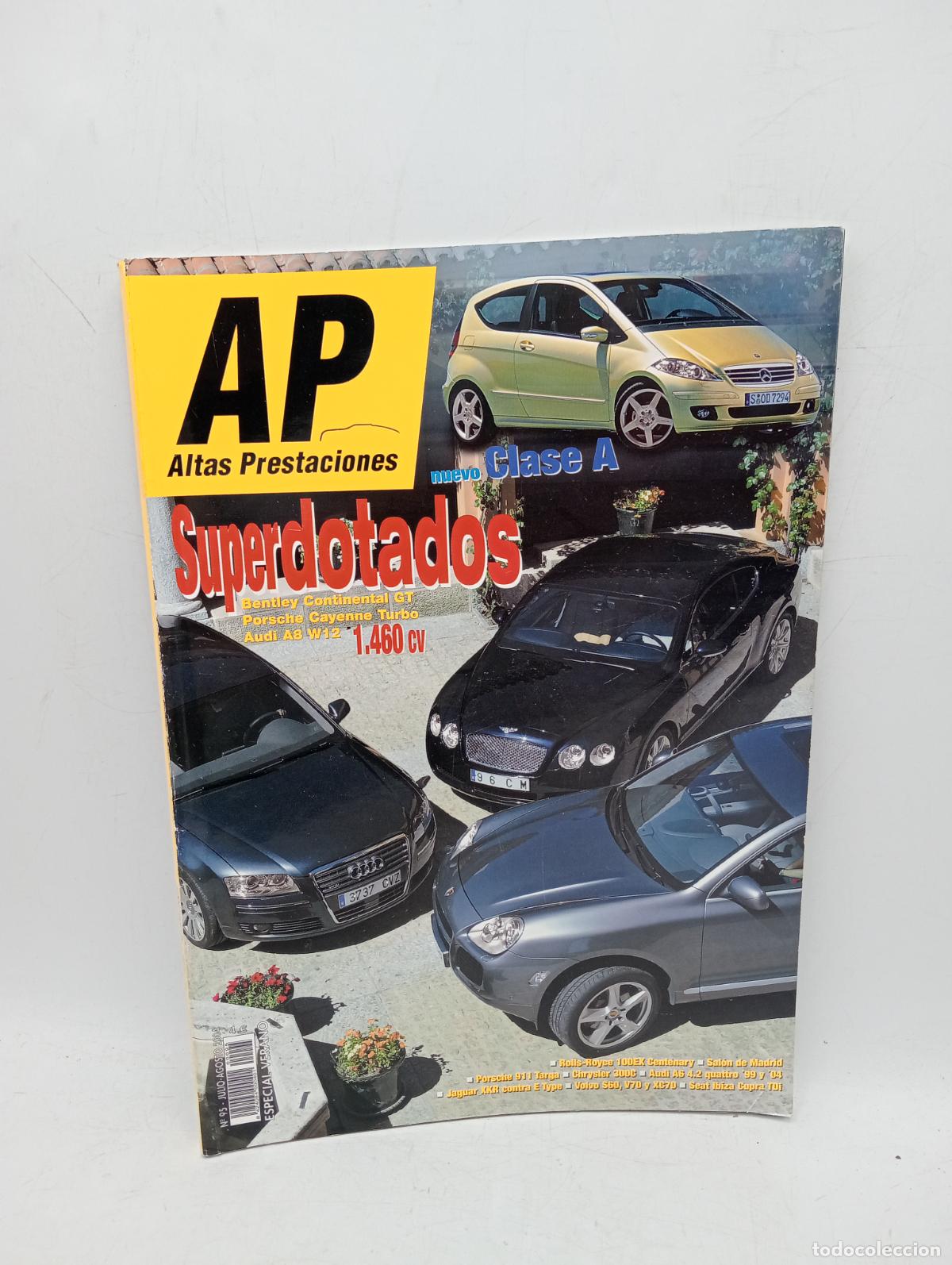 Cars: REVISTA AP. ATLAS PRESTACIONES. N&ordm; 95. A&Ntilde;O 2004. NUEVO CLASE A. SUPERDOTADOS. BENTLEY.... LEER