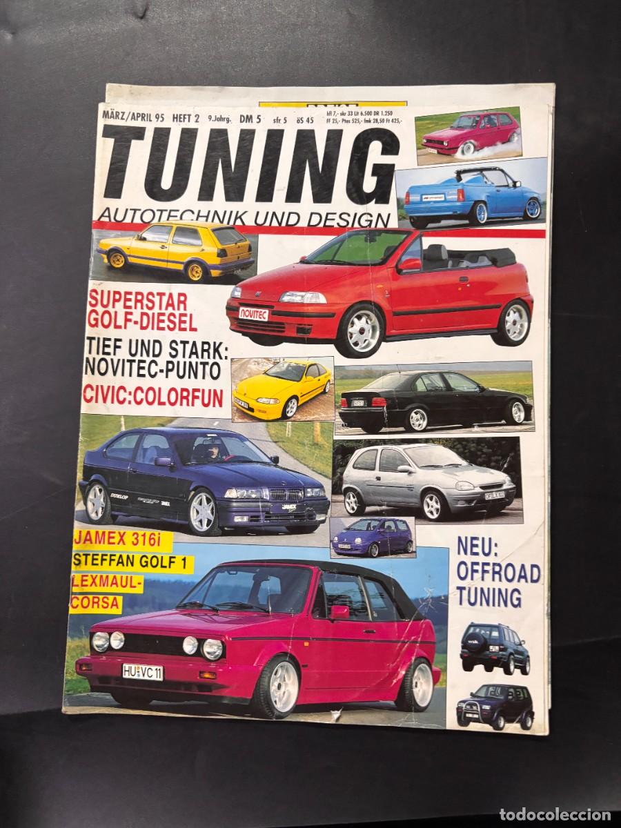 Coches: TUNING. AUTOTECHNIK UND DESIGN. N&ordm; 2. MARZ/APRIL 1995. SUPERSTAR GOLF-DIESEL. LEER