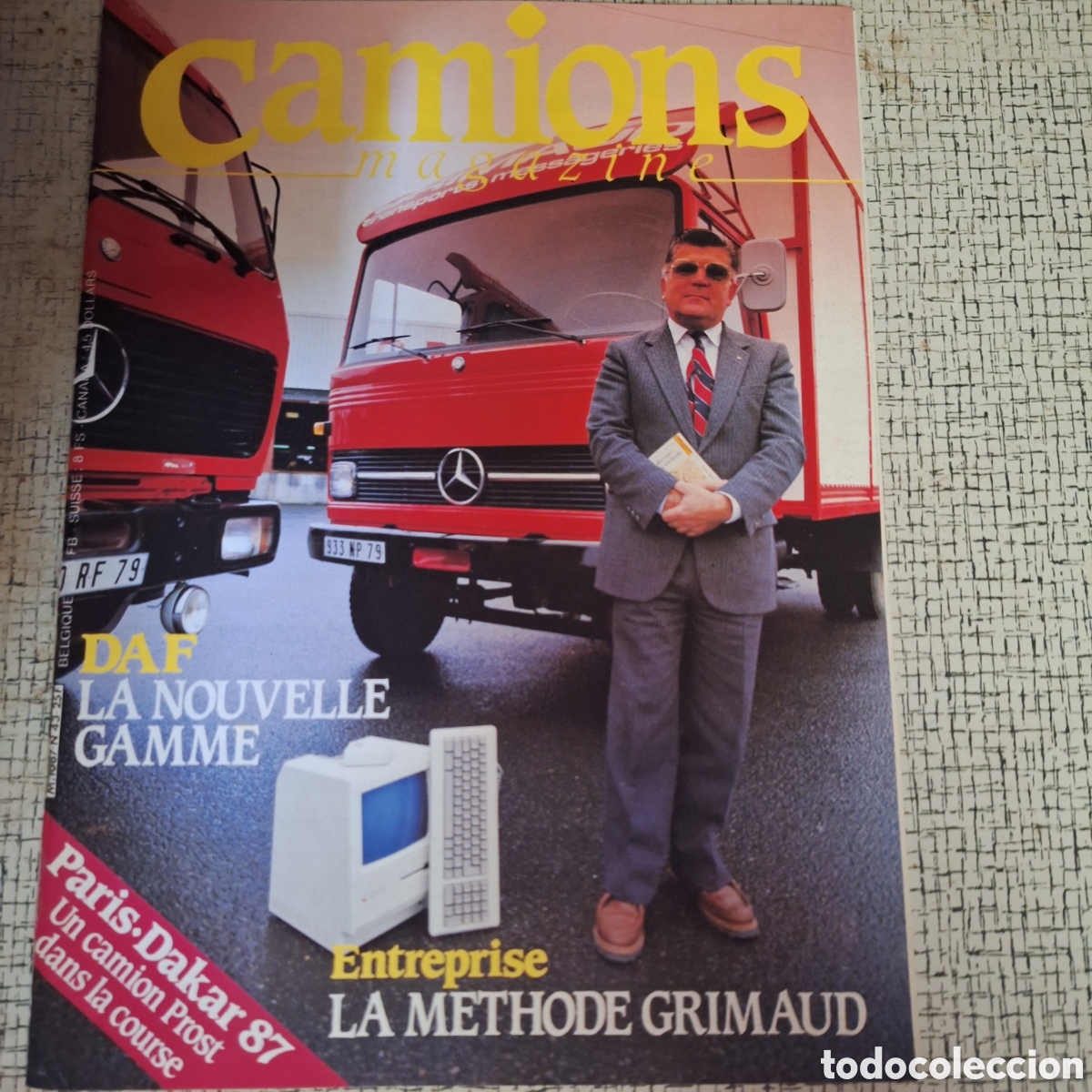 Cars: Revista camions n. 43 de 1987 camion volvo western star
