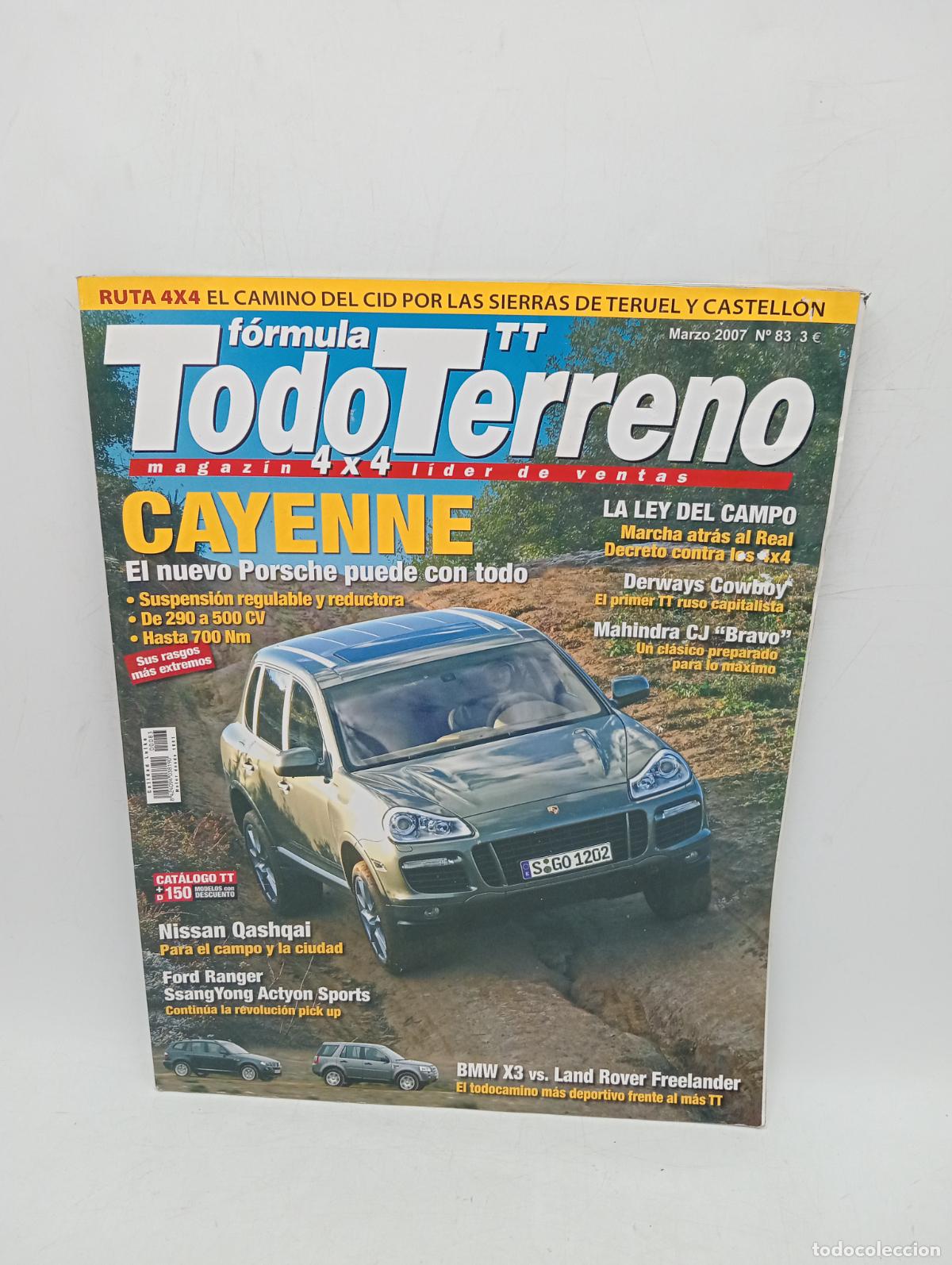 Autos: REVISTA F&Oacute;RMULA TT. TODO TERRENO. N&ordm; 83. A&Ntilde;O 2007. PRUEBA : SSANGYONG ACTYON SPORTS. CADILLAC..LEER