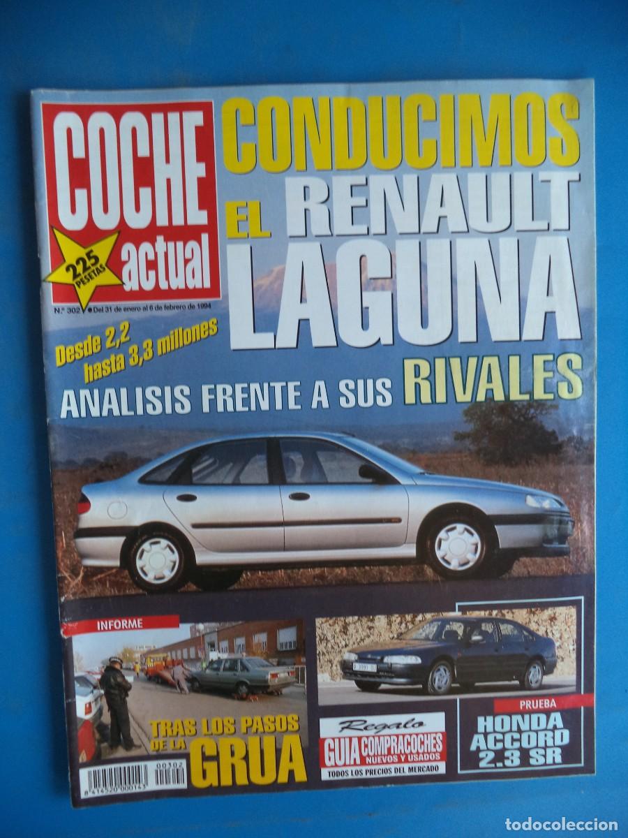 Cars: COCHE ACTUAL. N&ordm; 302. A&Ntilde;O 1994. PRUEBA: HONDA ACCORD 2.3 SR. ENCUESTA SOBRE EL MANTENIMIENTO .. LEER