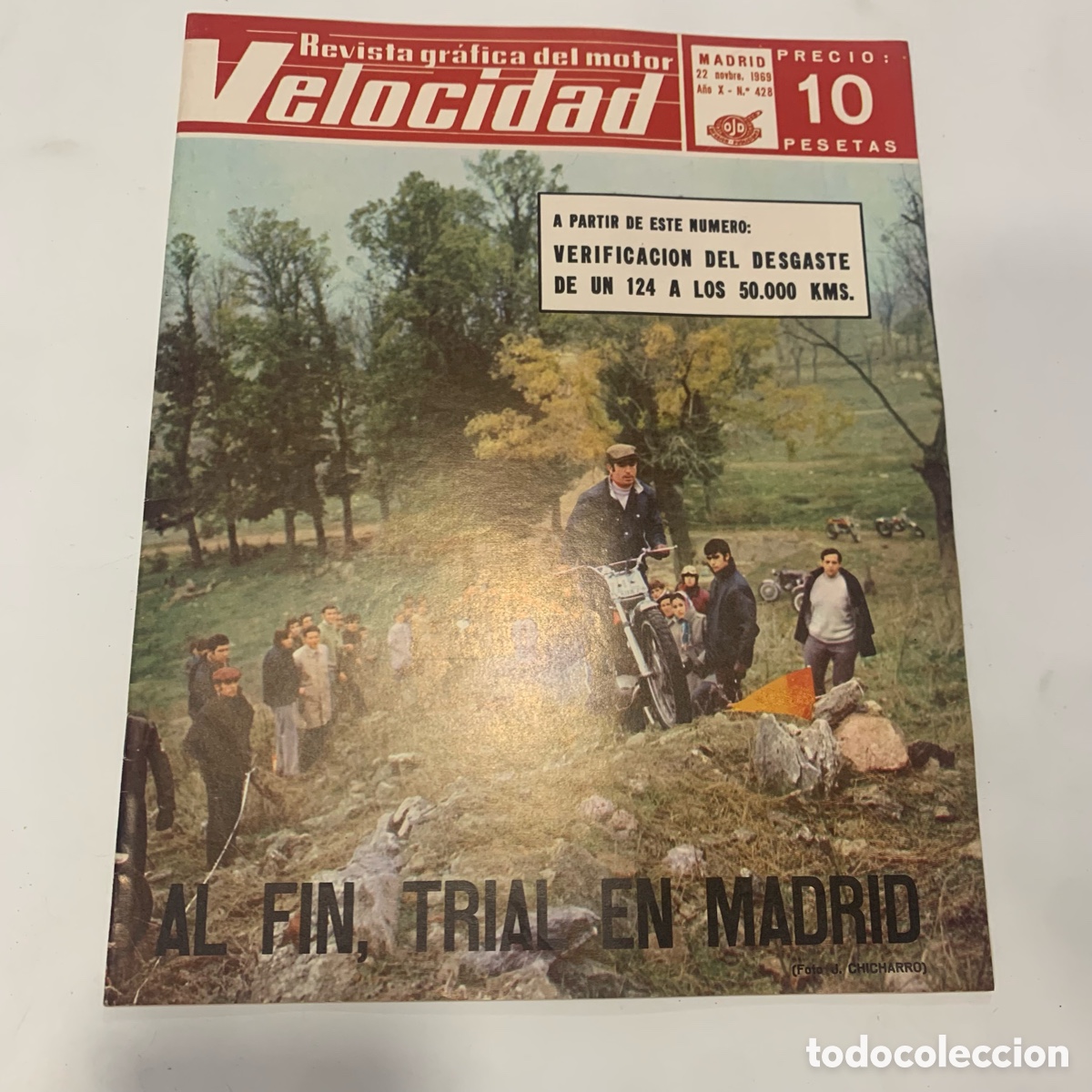 Coches: revista velocidad n&ordm; 428 de 1969