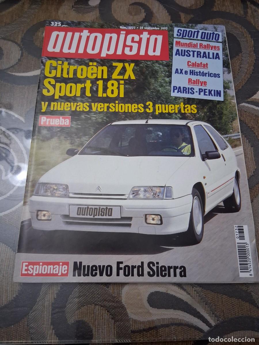 revista coche autopista 1732 citroën zx toyota - Buy Car magazines