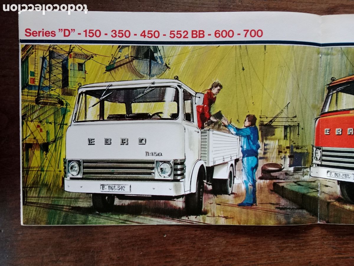 Coches: Cat&aacute;logo camion Ebro serie D - Foto 3