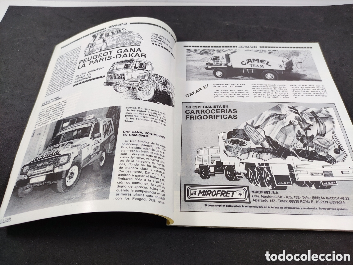 Coches: Revista Cambus 1987 Man UMM Dakar - Foto 2