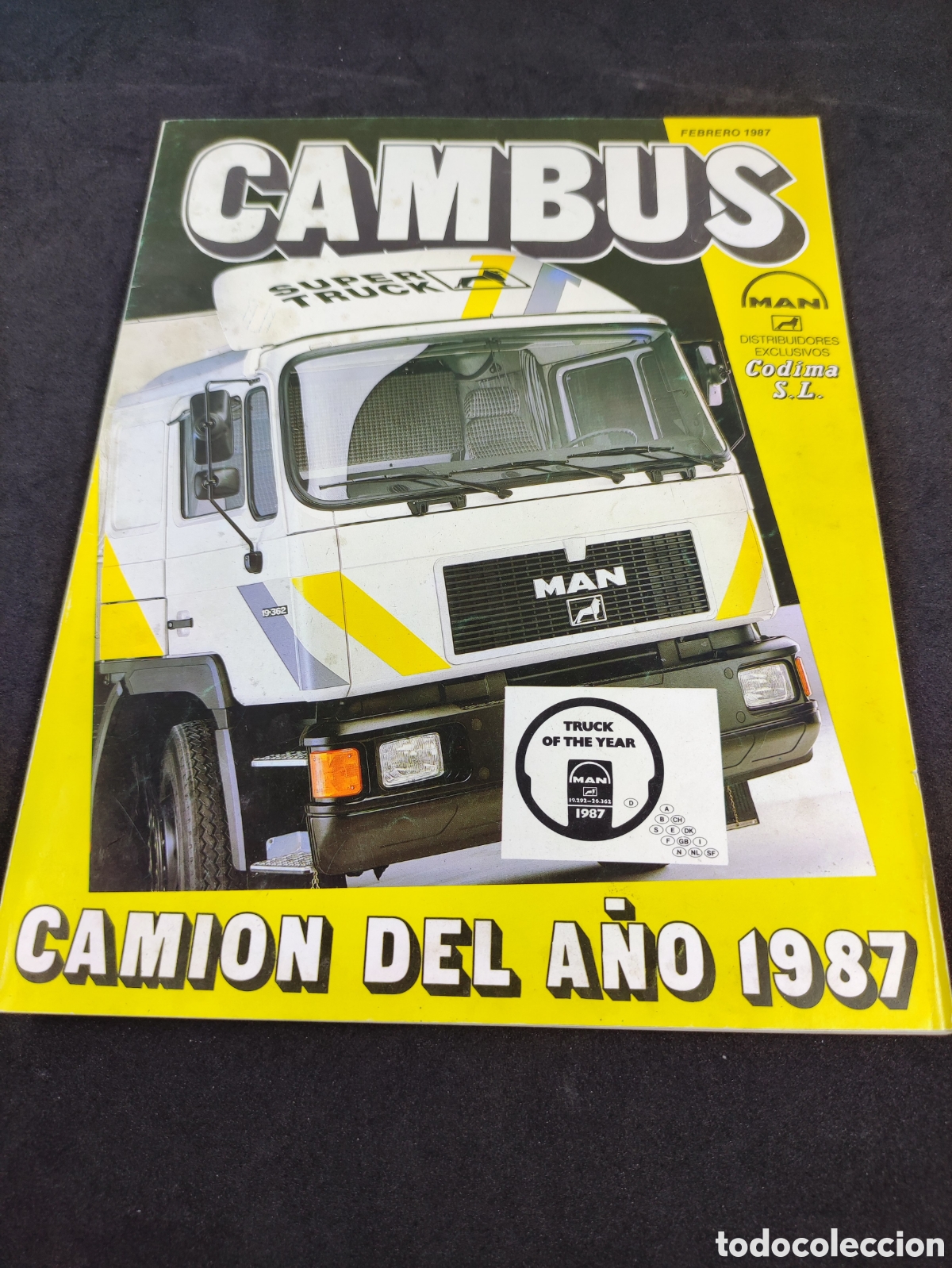 Coches: Revista Cambus 1987 Man UMM Dakar - Foto 1