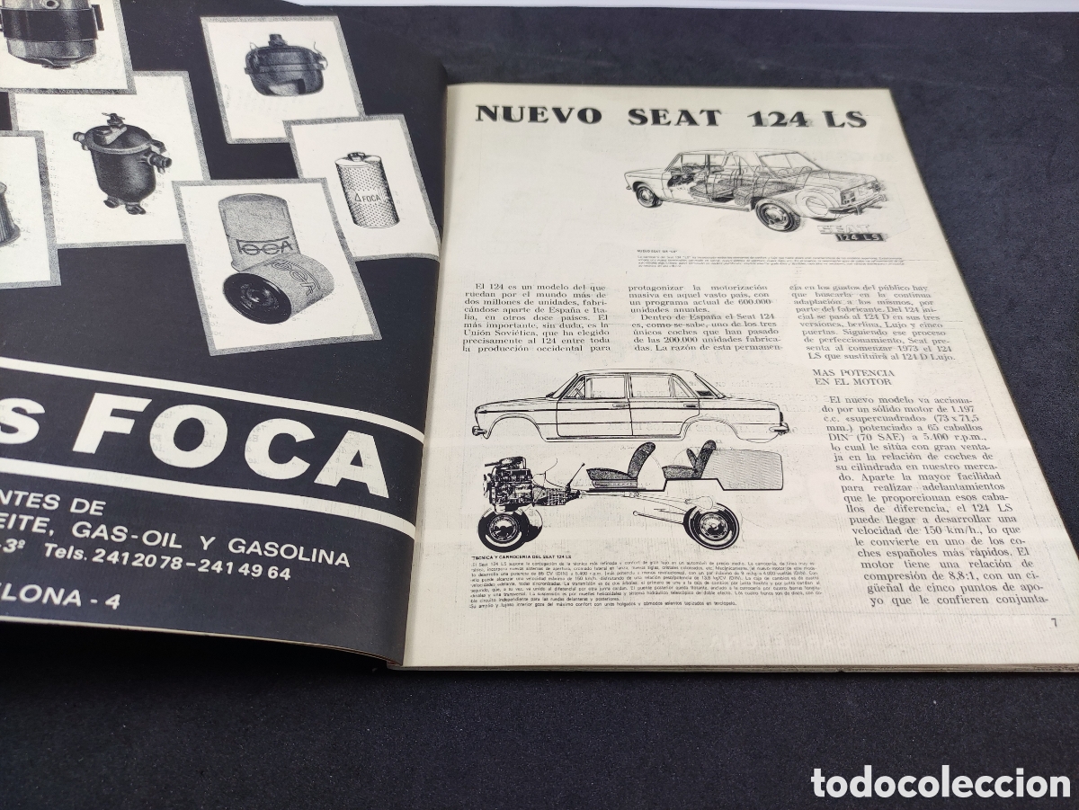 Coches: Revista HP n&uacute;mero 1 edici&oacute;n de 1973 - Foto 2