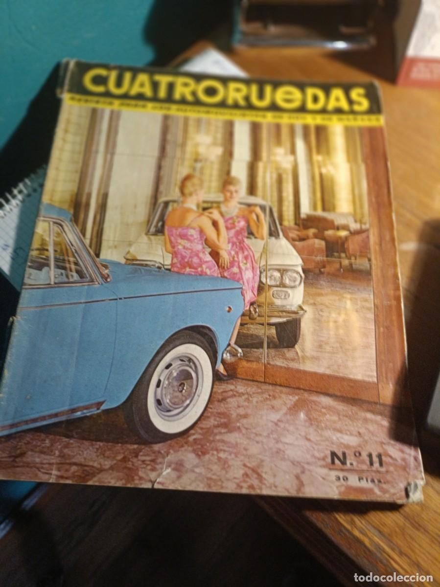 Coches: REVISTA CUATRORUEDAS - NUM. 11 - SEAT 600 CITROEN AMI VW ESCARABAJO MINI RENAULT DAUPHINE