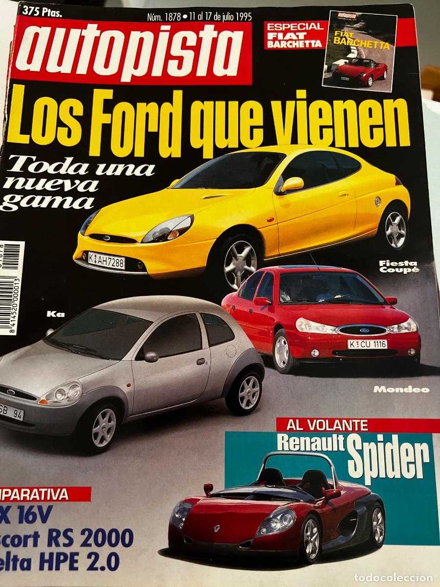 Coches: AUTOPISTA. N&ordm; 1878. JULIO 1995. SPECTRE R42. NISSAN TERRANO II. CITRO&Euml;N ZX 16V. FORD ESCORT. LEER