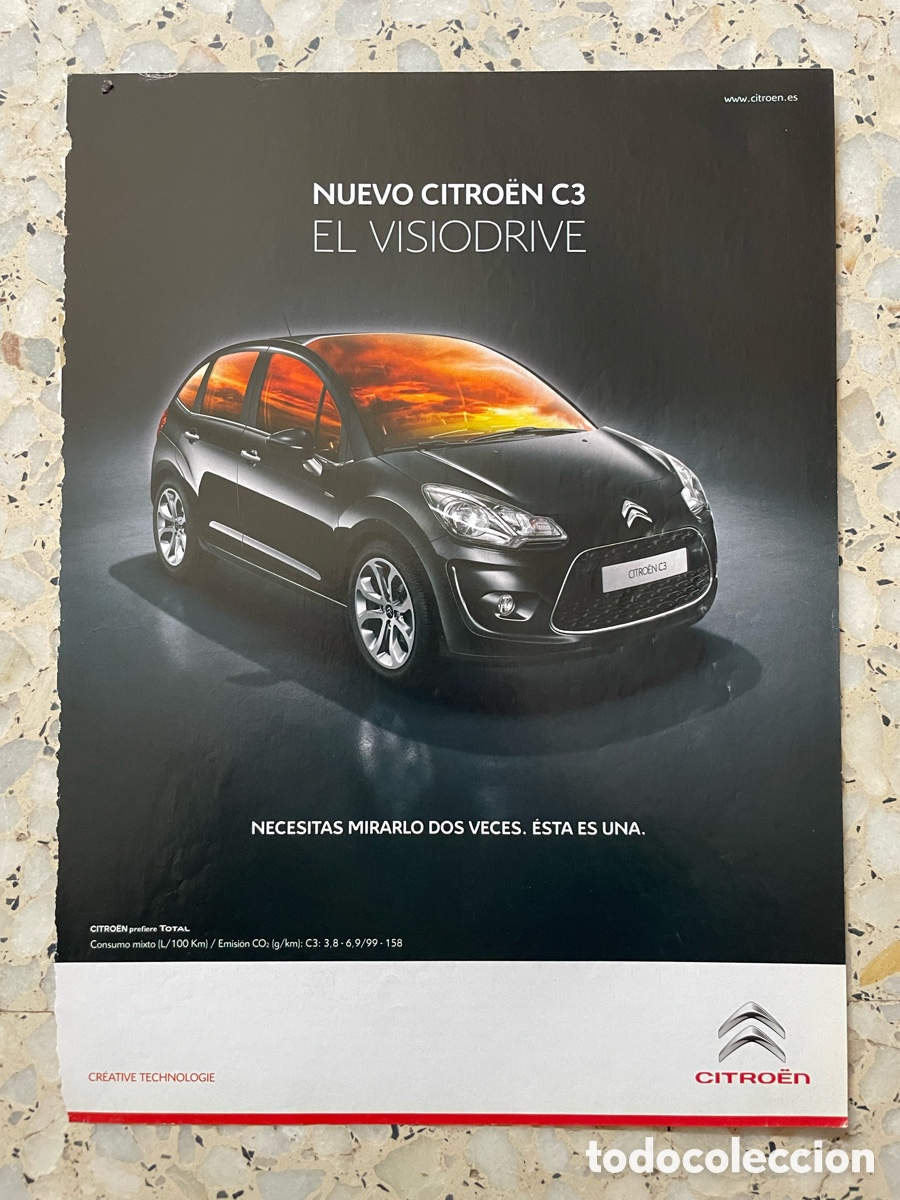 Coches: Publicidad Citroen C3 / Hoja de revista