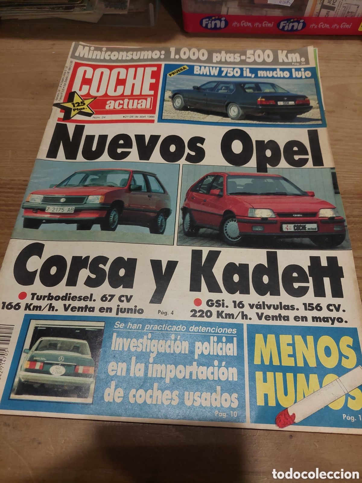 Auto: COCHE ACTUAL 1988 OPEL CORSA Y KADETT IMPORTACI&Oacute;N COCHES USADOS