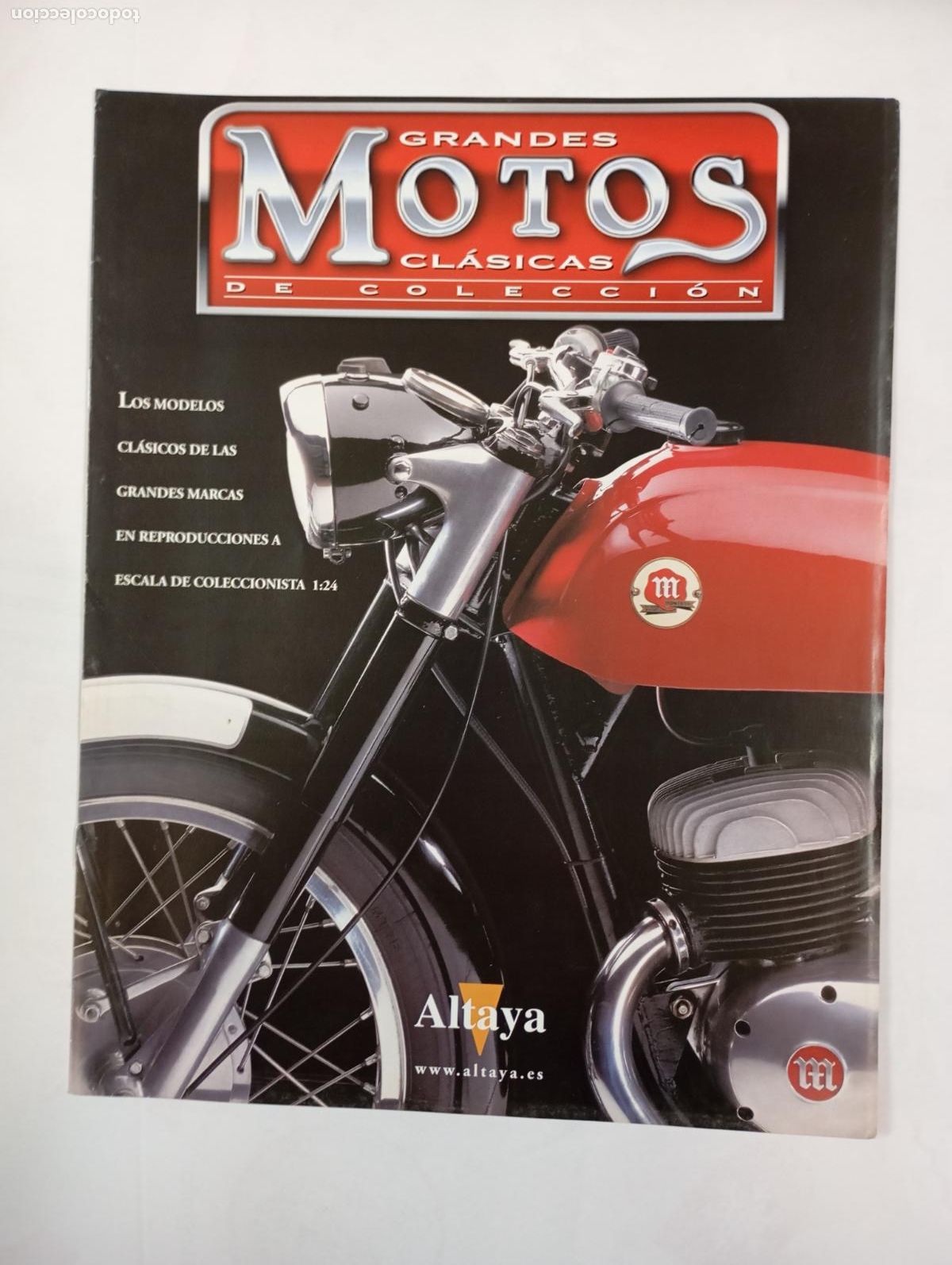 Coches: GRANDES MOTOS CL&Aacute;SICAS DE COLECCI&Oacute;N. ALTAYA. FASC&Iacute;CULO. TDKR68