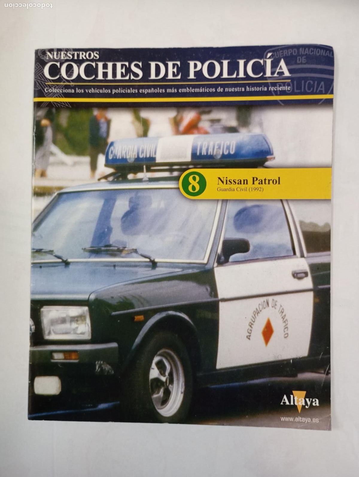 Coches: NUESTROS COCHES DE POLIC&Iacute;A. FASC&Iacute;CULO N&ordm; 8. NISSAN PATROL. TDKR68