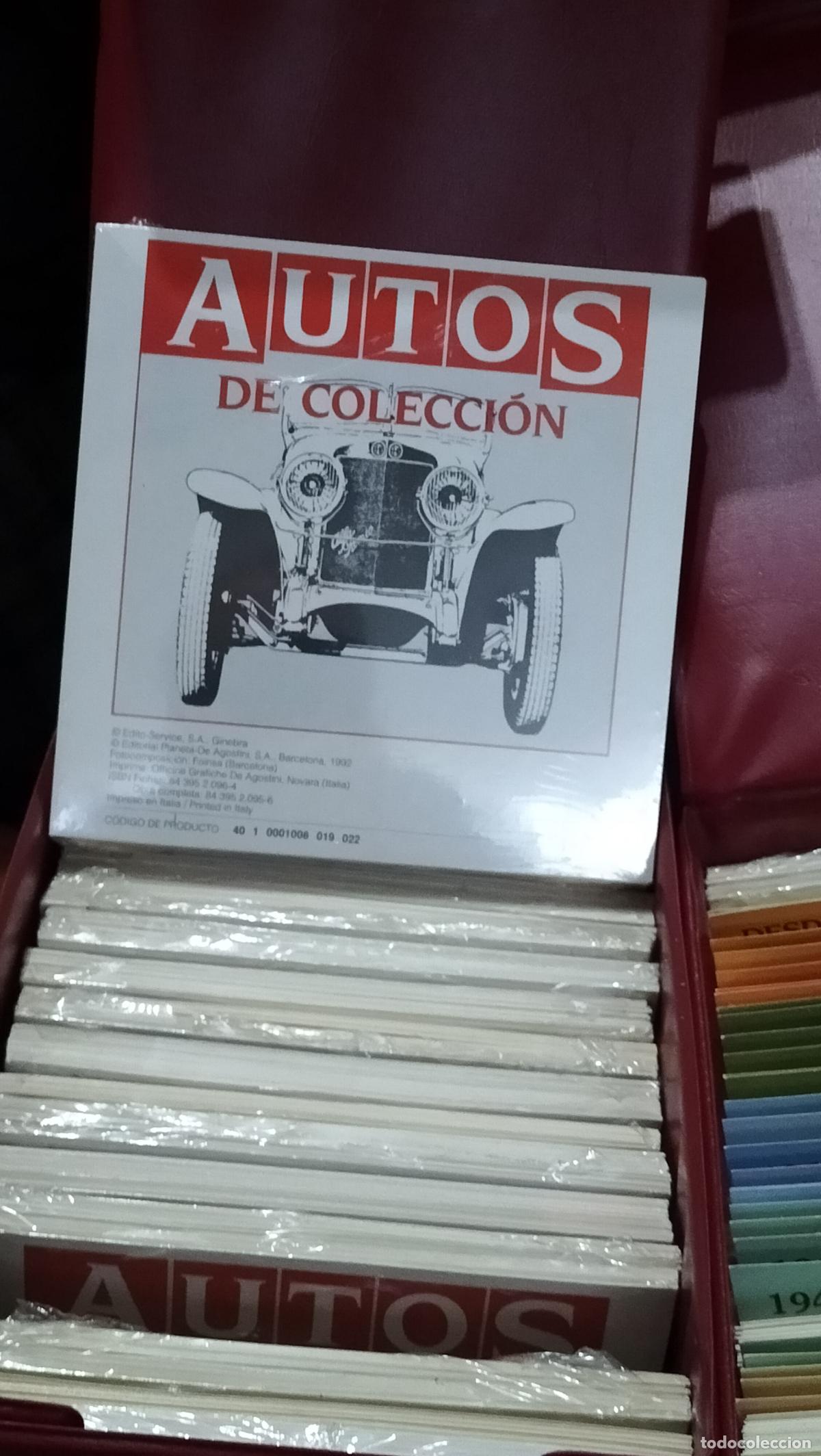 Coches: FICHAS DE AUTOS DE COLECCION CON LOS ARCHIVADORES