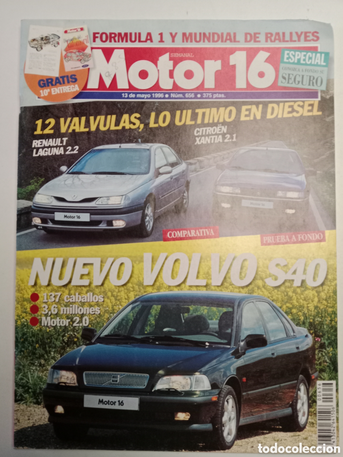Coches: Revista motor 16 n. 656 de 1996 autom&oacute;vil