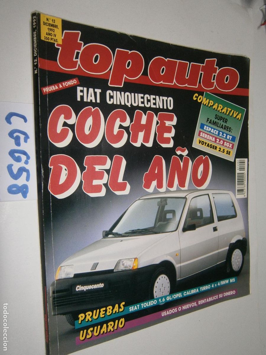 Coches: ANTIGUA REVISTA - TOP AUTO