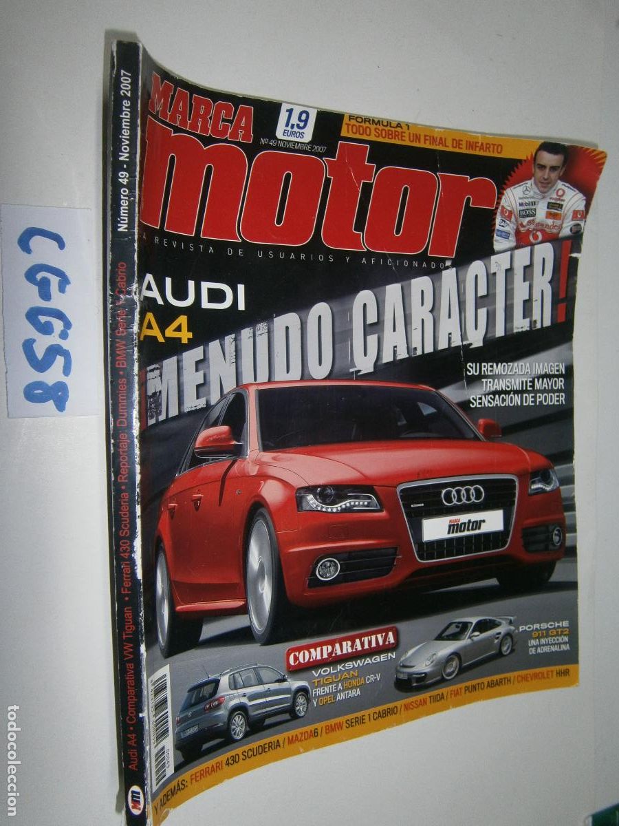 Coches: ANTIGUA REVISTA - MARCA MOTOR