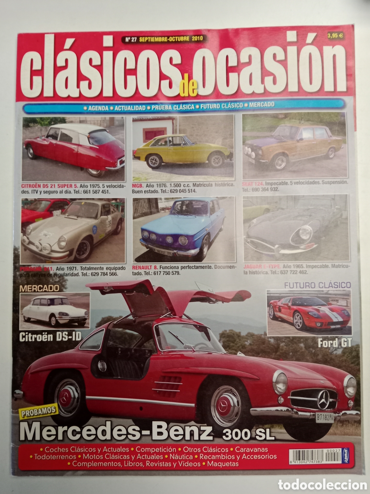 Coches: Revista cl&aacute;sicos de ocasi&oacute;n n. 27 de 2010 autom&oacute;vil mercedes Benz
