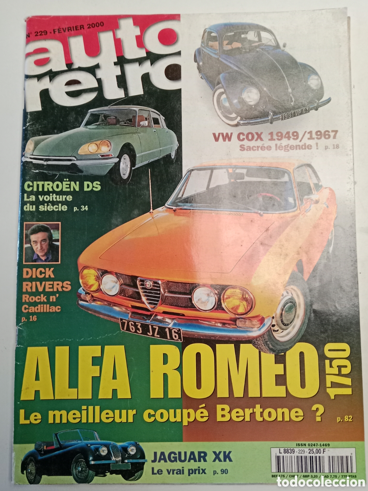 Coches: Revista auto retro n. 229 de 2000 autom&oacute;vil alfa romeo