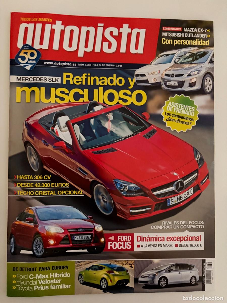 Cars: AUTOPISTA. N&ordm; 2688. ENERO 2011. MAZDA CX-7. MITSUBISHI OUTLANDER. FORD FOCUS. FORD C-MAX. LEER