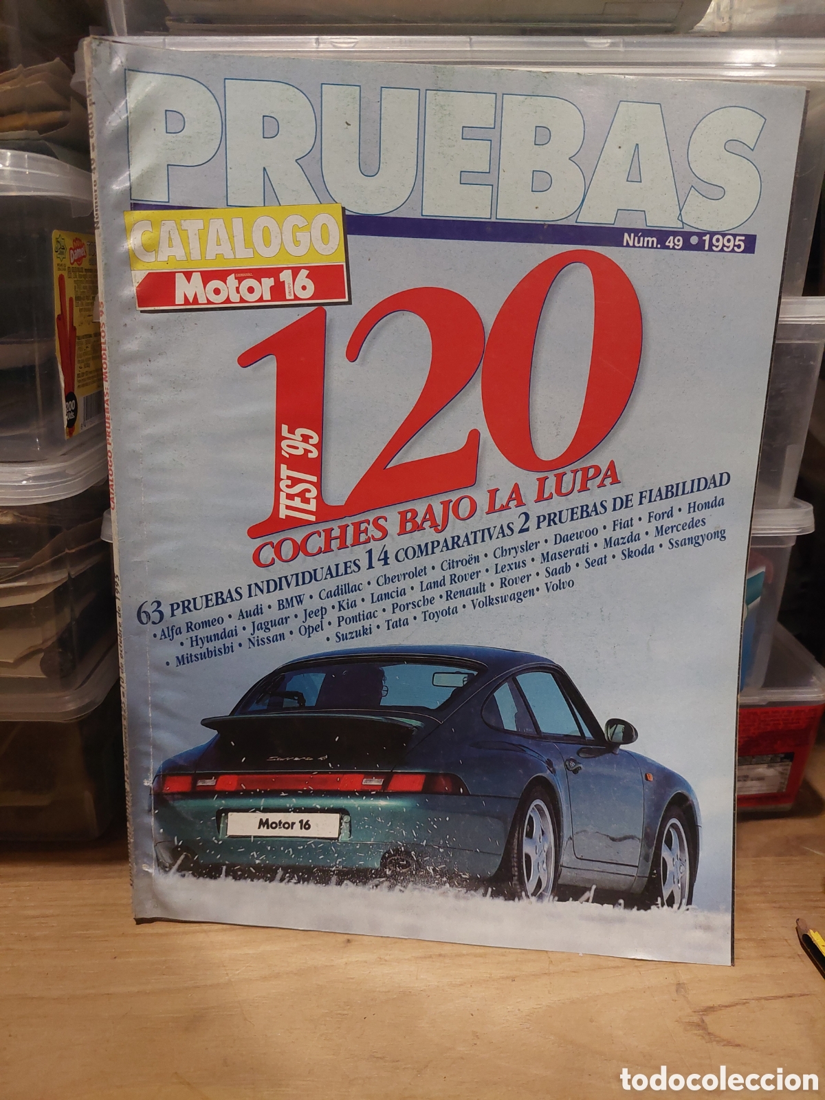 Coches: REVISTA PRUEBAS CAT&Aacute;LOGO MOTOR 16 1995 N&Uacute;MERO 49