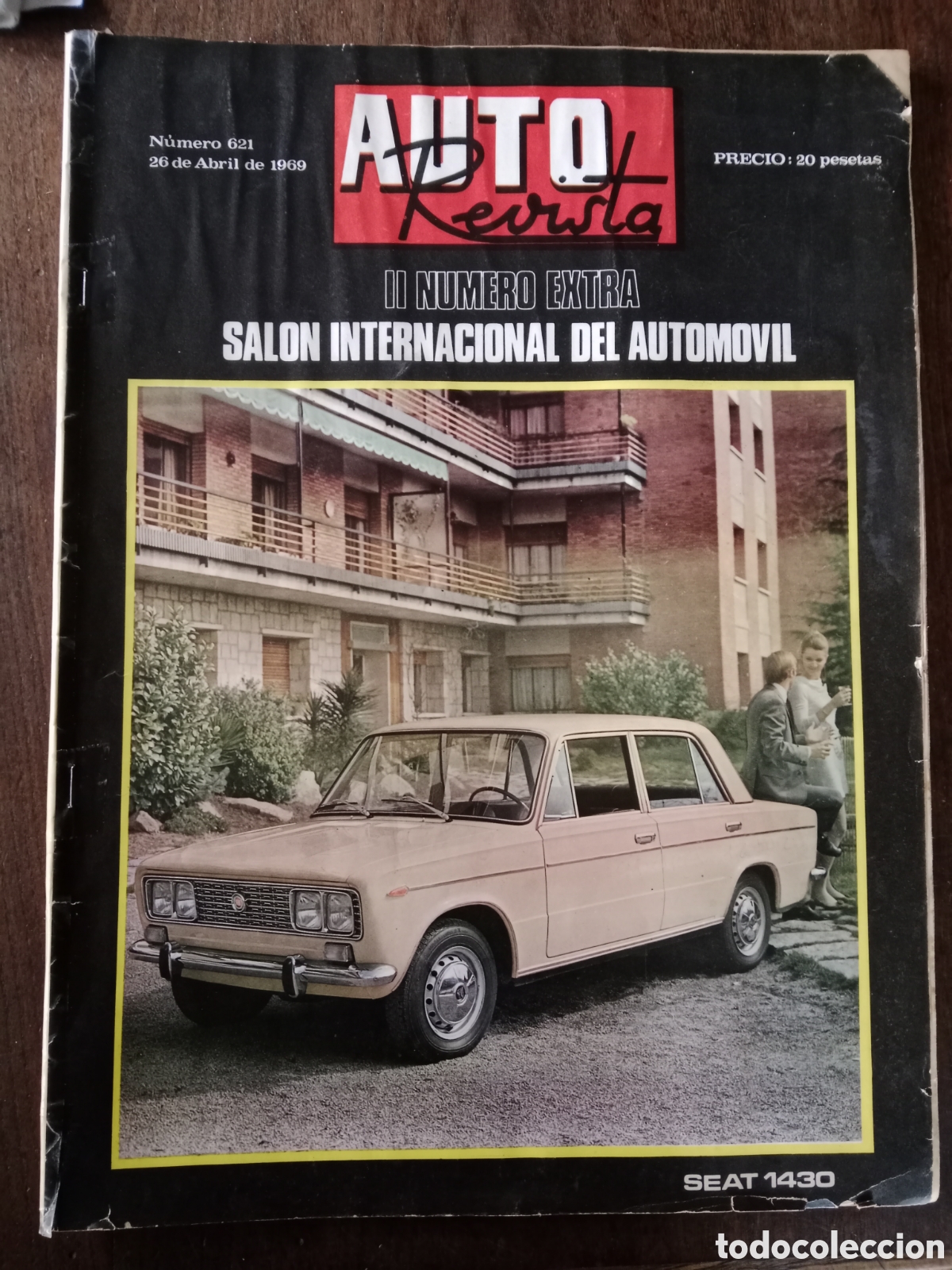 Coches: Revista auto revista n. 621 de 1969 cat&aacute;logo veh&iacute;culos industriales cami&oacute;n