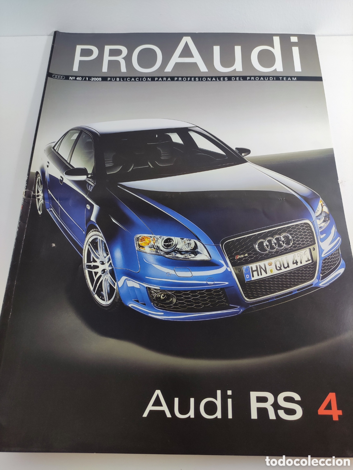 Carros: Revista ProAudi 40 1-2005 Audi RS4 gran formato
