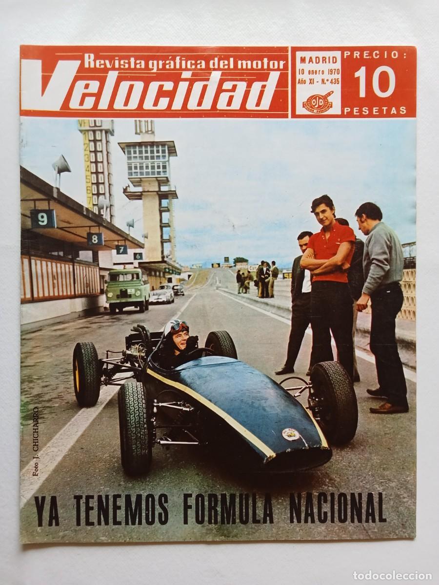 Coches: VELOCIDAD N&ordm; 435 1970 FORMULA NACIONAL ALFA ROMEO ESCUDERIA REPSOL MOTOCICLISMO SEAT 600 ABARTH 850