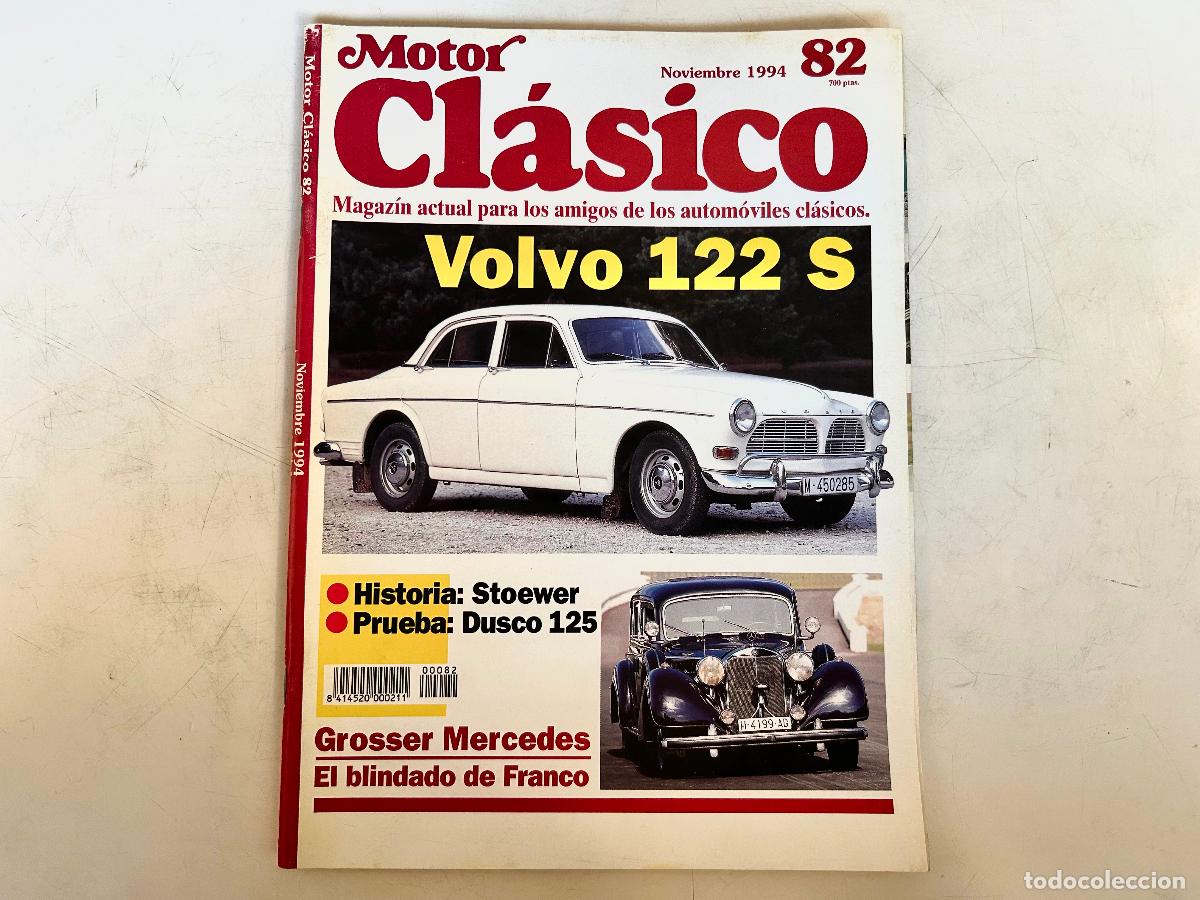 Coches: N.82-MOTOR CL&Aacute;SICO-A&Ntilde;O 1994-VOLVO 122 S-REVISTA AUTOM&Oacute;VIL COCHE COLECCI&Oacute;N