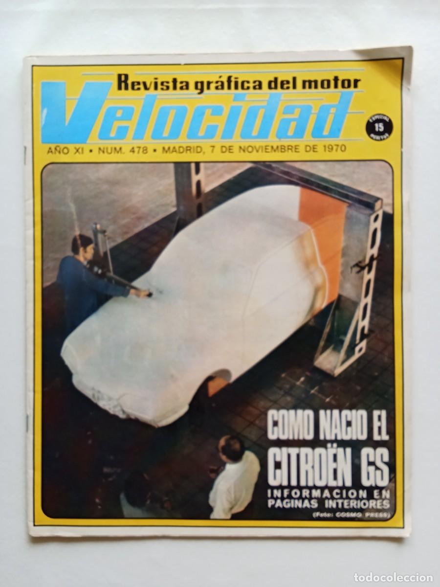 Coches: VELOCIDAD N&ordm; 478 1970 SEMANA AUTOCAR 6H JARAMA MINI AUTHI PORSCHE 908 BAGRATION POSTER MIRAGE III AV