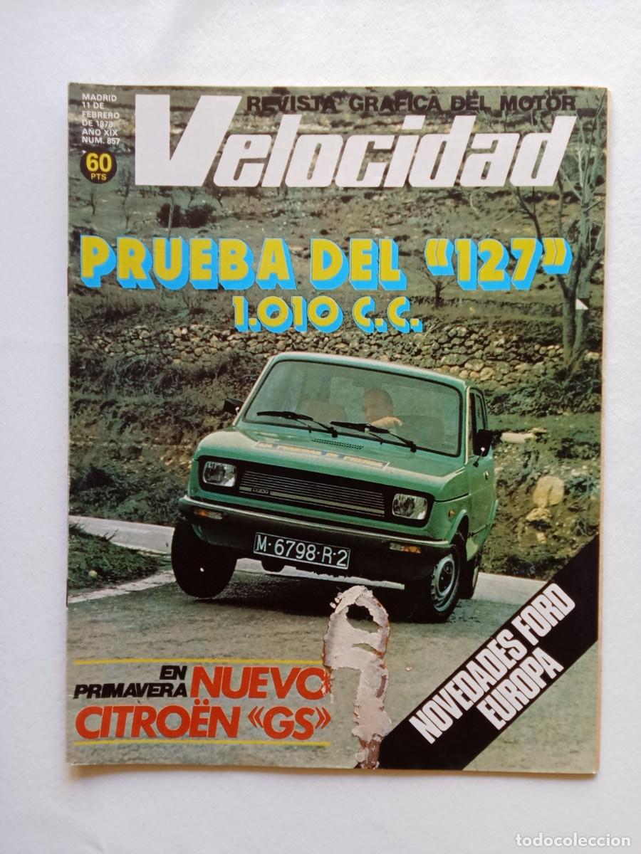 Coches: VELOCIDAD N&ordm; 857 1978