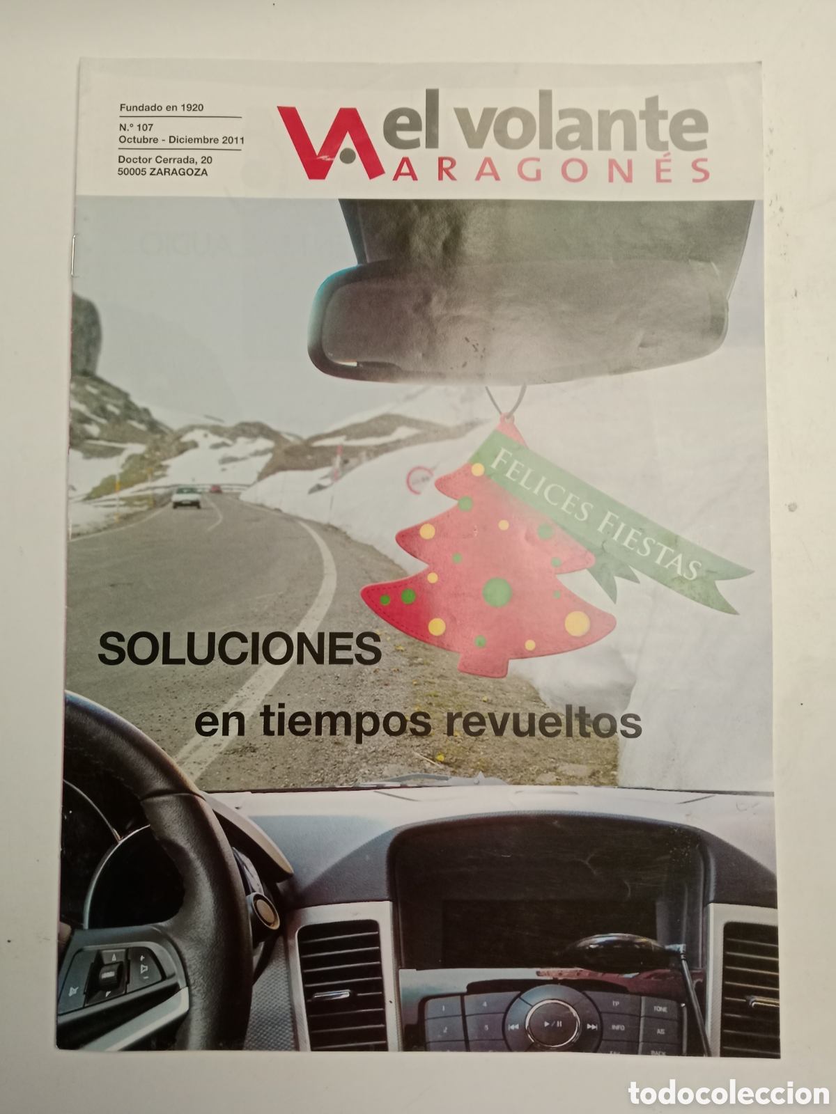 Coches: Revista volante aragones n. 107 de 2011 autom&oacute;vil