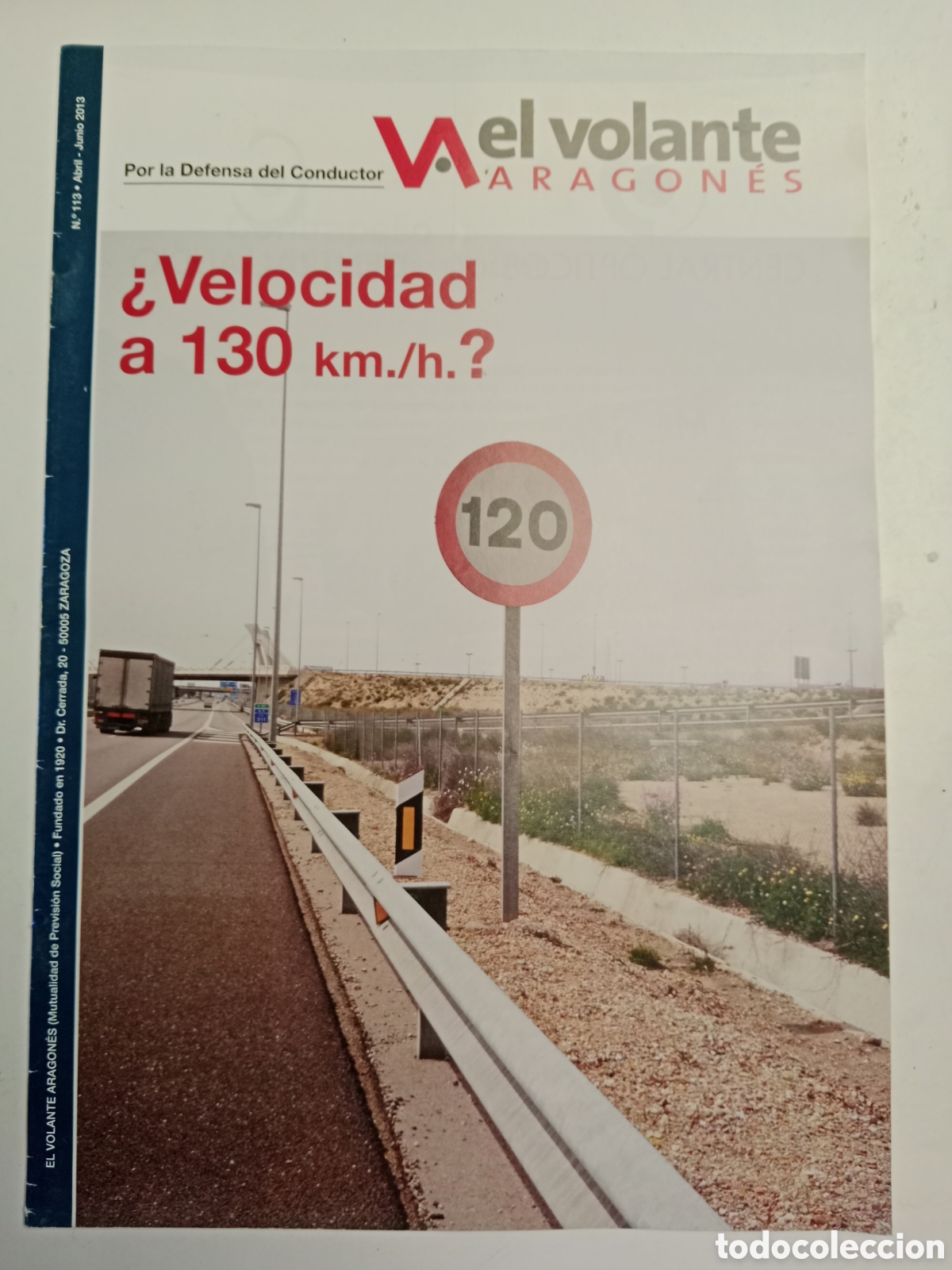 Coches: Revista volante aragones n. 113 de 2013 autom&oacute;vil