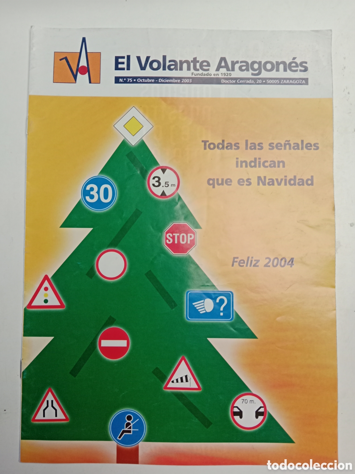 Coches: Revista volante aragones n. 75 de 2003 autom&oacute;vil