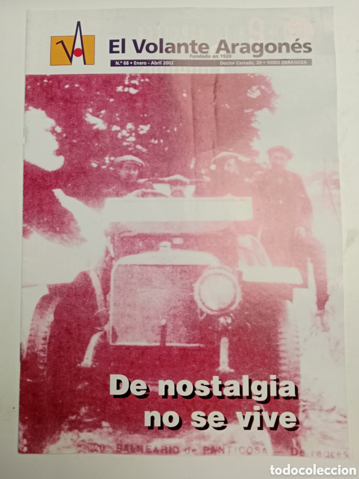 Coches: Revista volante aragones n. 68 de 2002 autom&oacute;vil