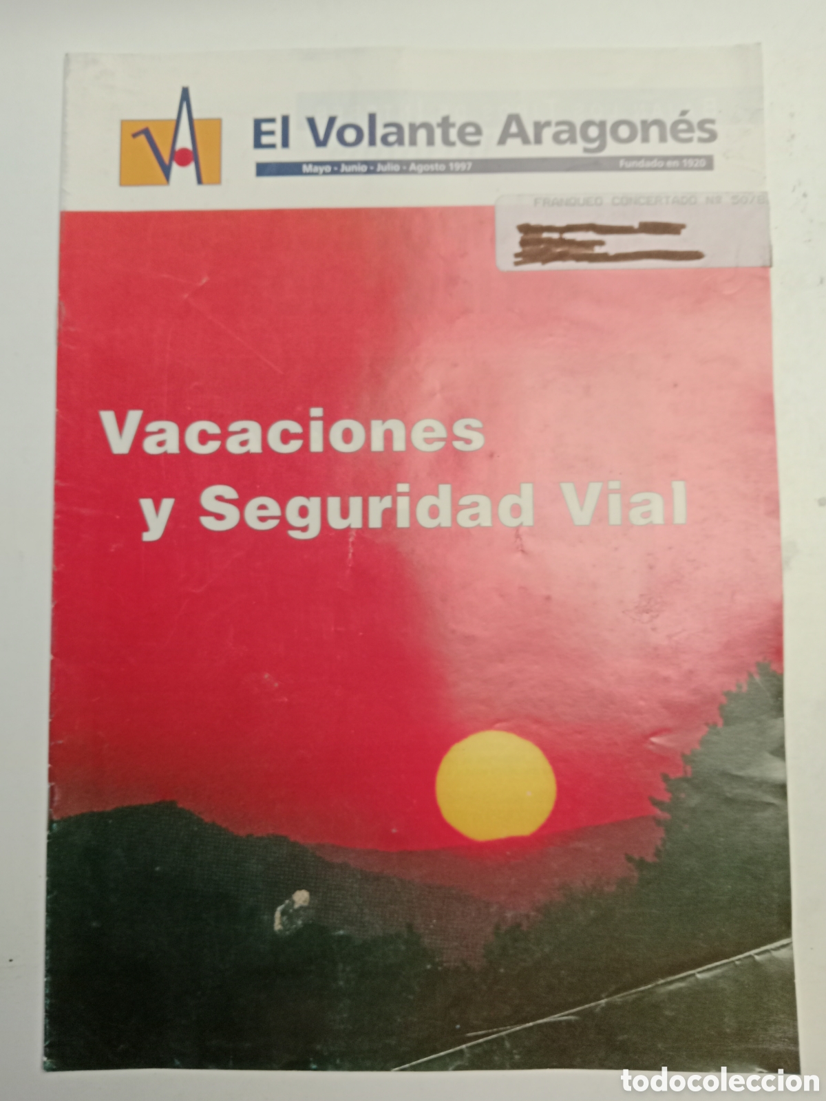 Coches: Revista volante aragones de 1997 autom&oacute;vil