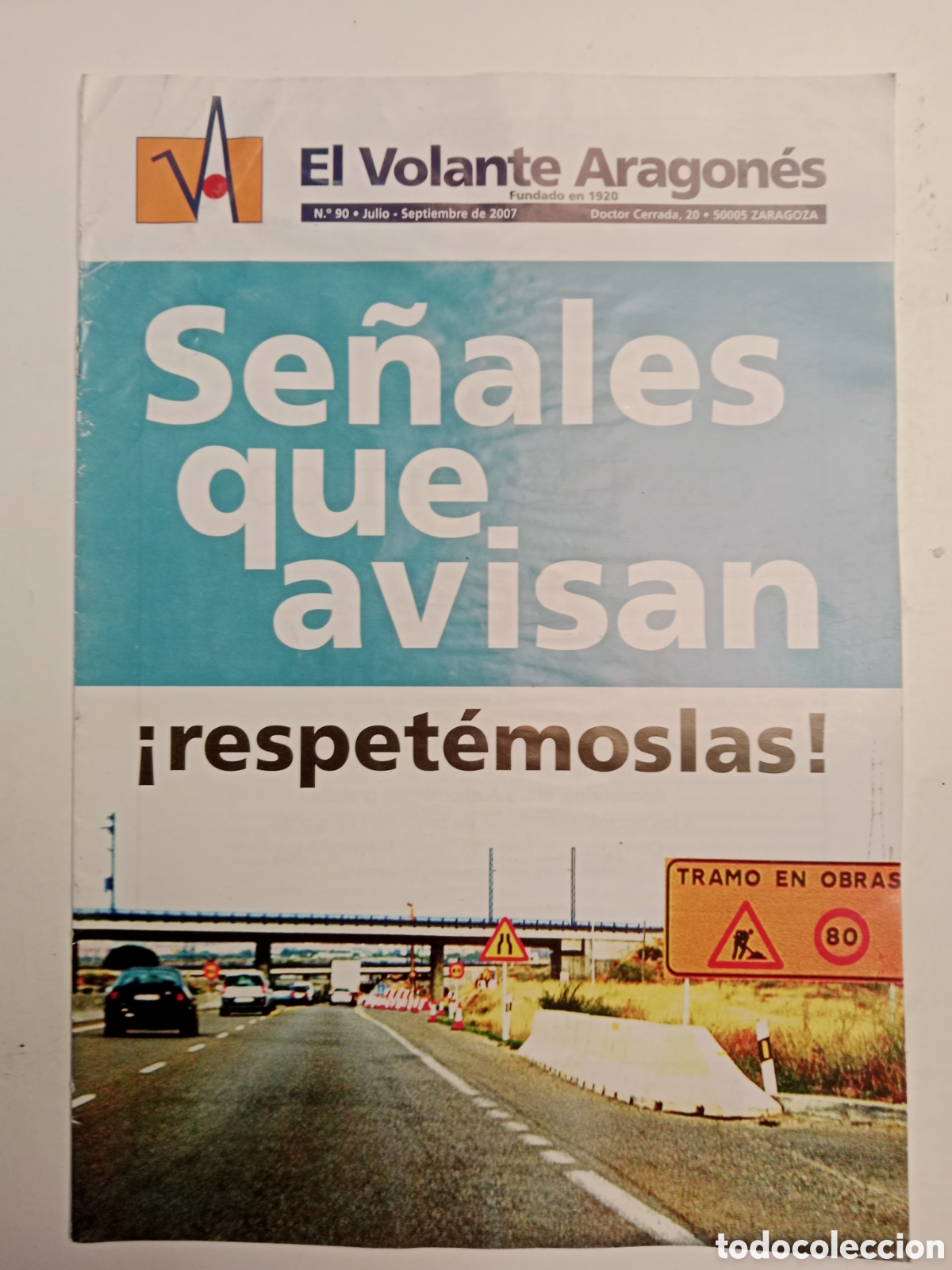 Coches: Revista volante aragones n. 90 de 2007 autom&oacute;vil