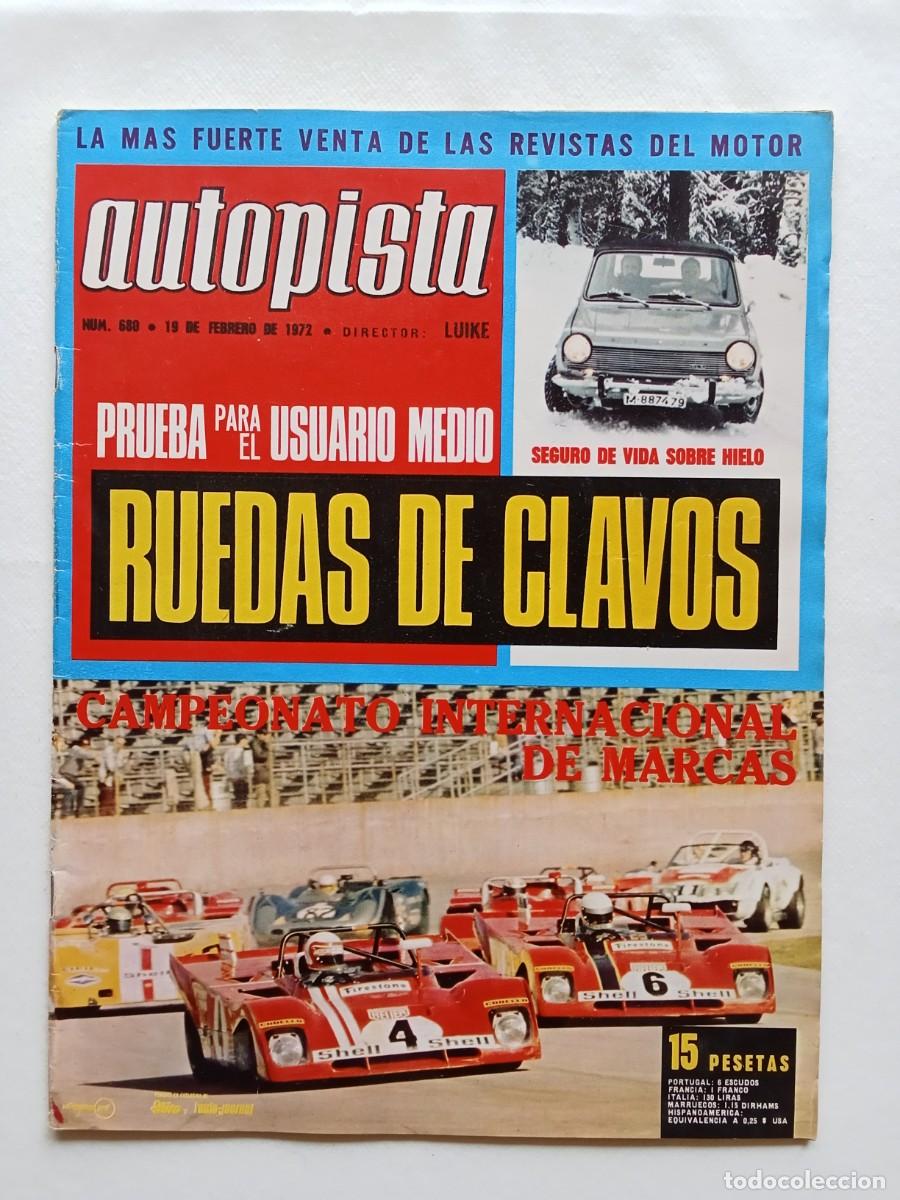 Autos: AUTOPISTA N&ordm; 680 1972 JACQUES TAT&Iacute; Bill Sirois SAAB 99 EMS Neum&aacute;ticos de Clavos ALFAX 24 DAYTONA