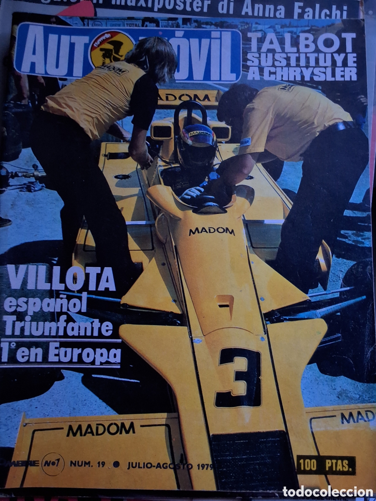 Coches: Automovil revista n&uacute;mero 19 a&ntilde;o 1979/7-8