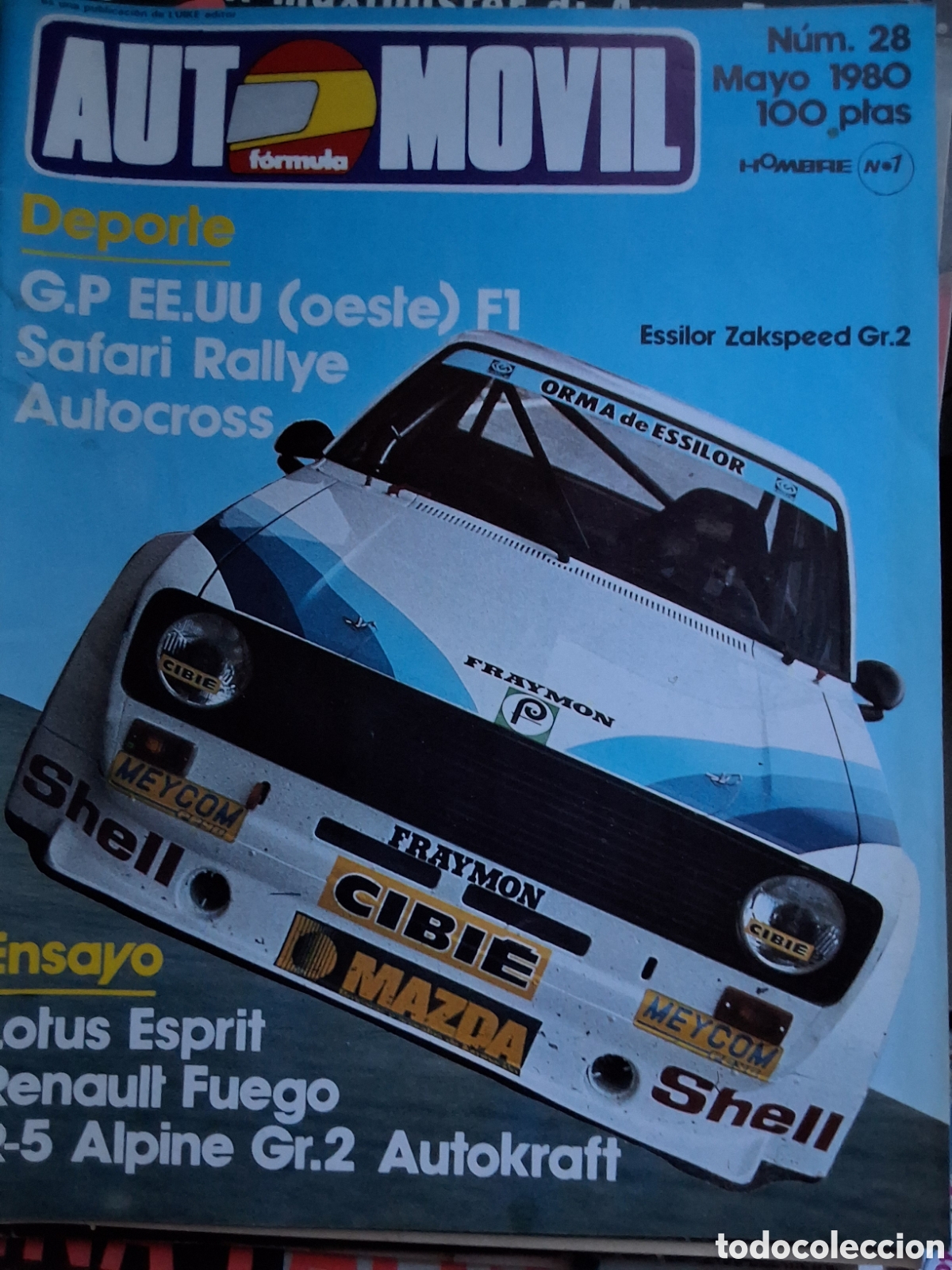 Coches: Automovil revista n&uacute;mero 28 a&ntilde;o 1980/5