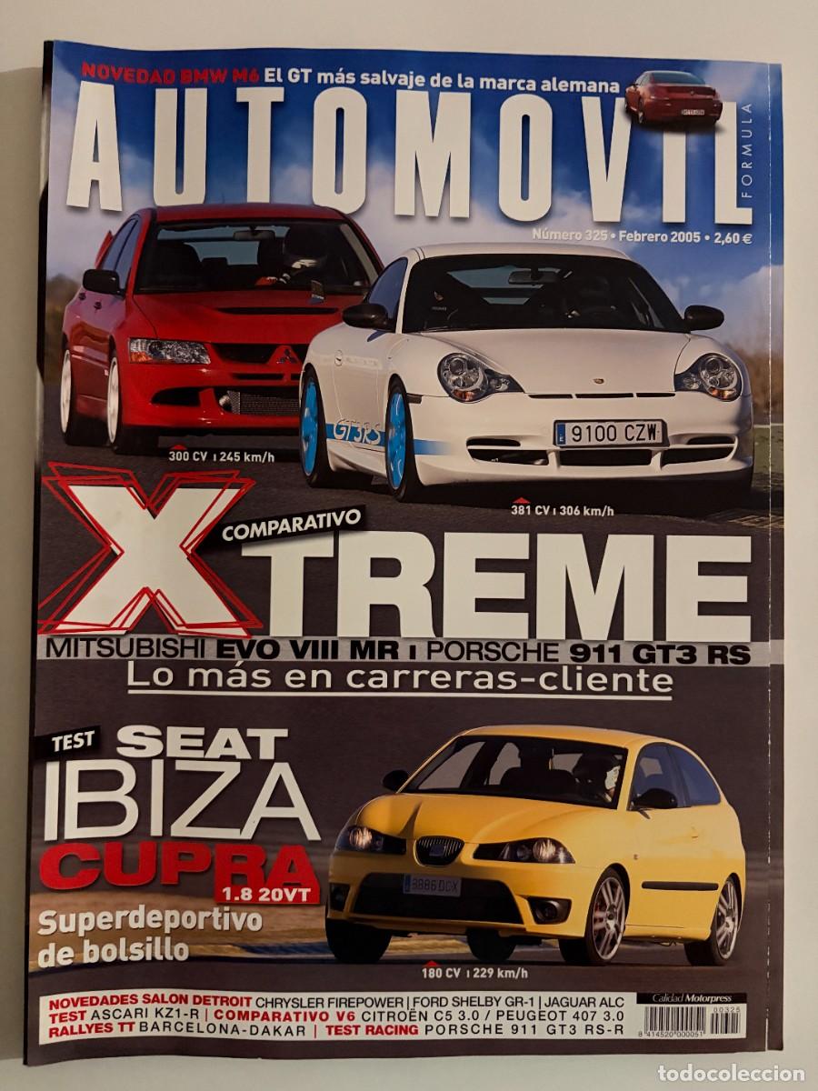 Cars: AUTOMOVIL. N&ordm; 325. FEBRERO 2005. ASCARI KZ1-R. PORSCHE 911 GT3 RS. MITSUBISHI LANCER EVO VIII. LEER