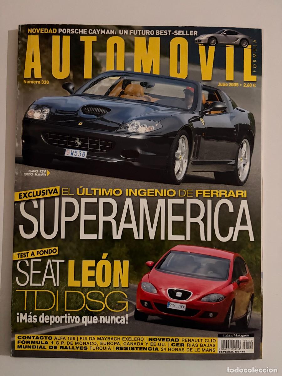 Coches: AUTOMOVIL. N&ordm; 330. JULIO 2005. FULDA MAYBACH EXCELERO. PORSCHE CAYMAN. FERRARI SUPERM&Eacute;RICA. LEER